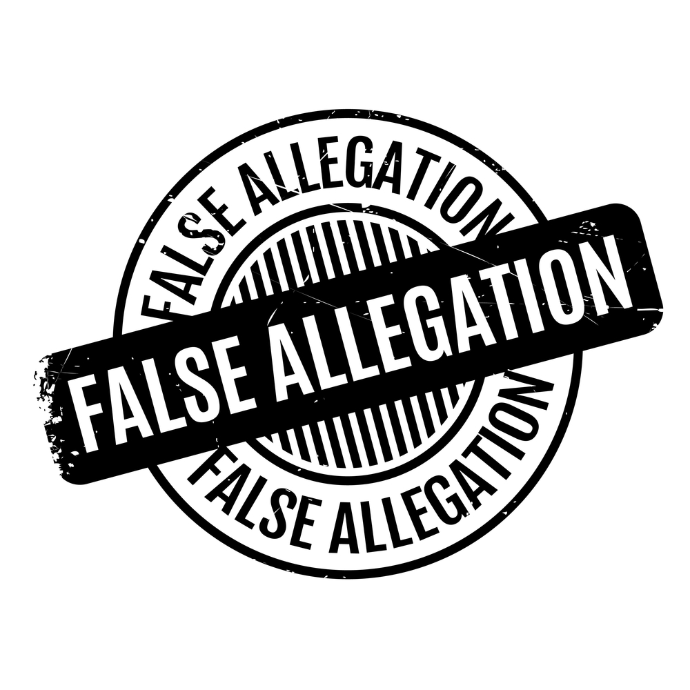 False accusation law